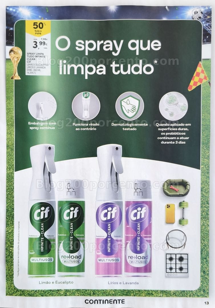 Antevisão Folheto CONTIENTE Grandes Marcas Promoções de 14 a 26 julho